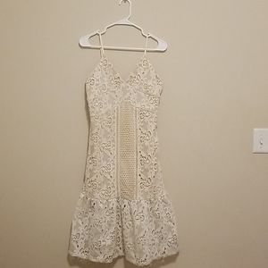 Romeo & Juliet Couture Lace Trumpet Dress